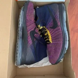 Nike Lab Zoom All Out Flyknit Sz 10 College Navy Black Buy NikeLab Air Zoom All Out Flyknit  main image 2